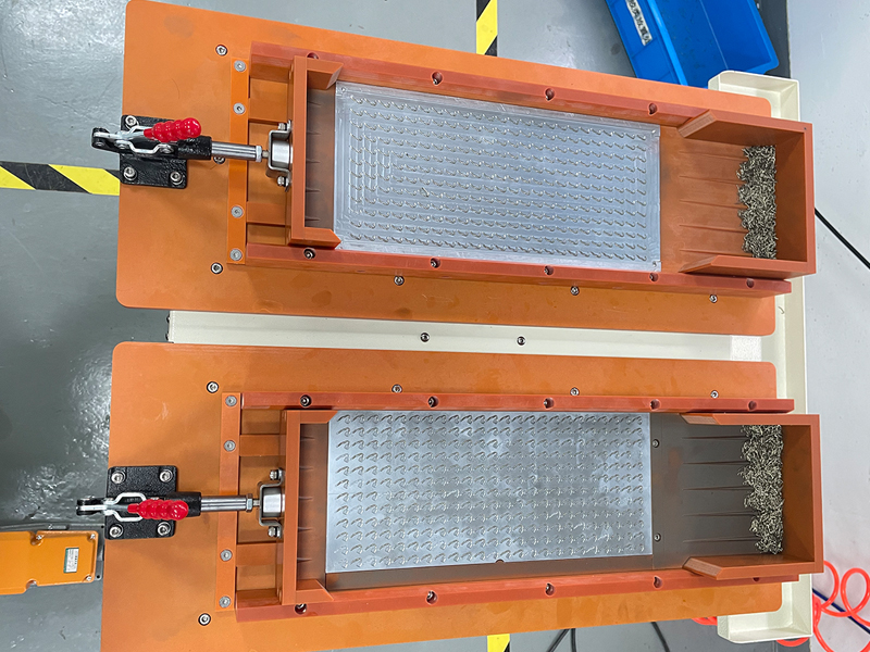 唯思特整列機快速排列五金零件案例