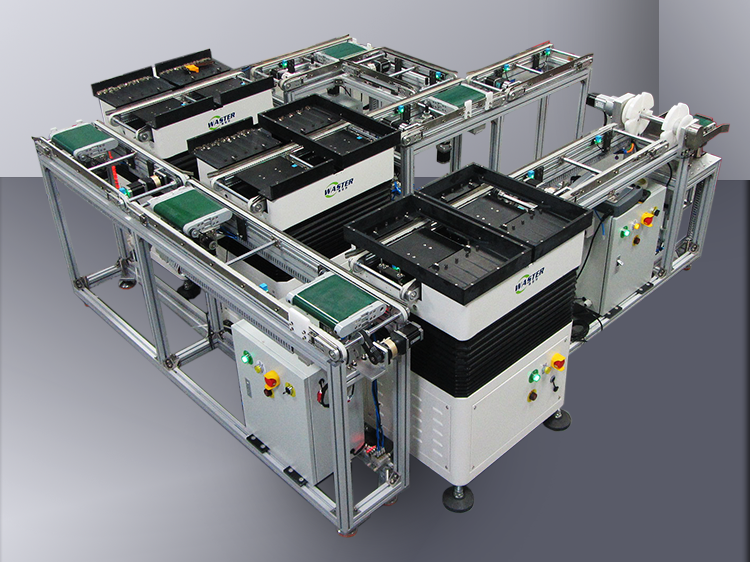 磁鐵\無線充磁鐵全自動(dòng)回流進(jìn)出板整列機(jī)\擺盤機(jī)\搖擺機(jī)\排列機(jī) 全自動(dòng)回流進(jìn)出板整列機(jī)