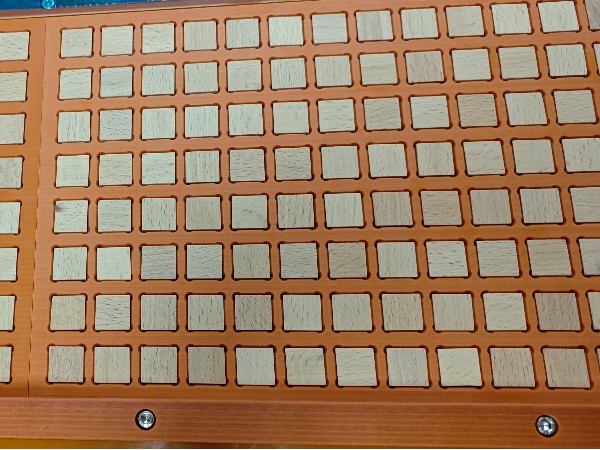 方形小木塊自動整理